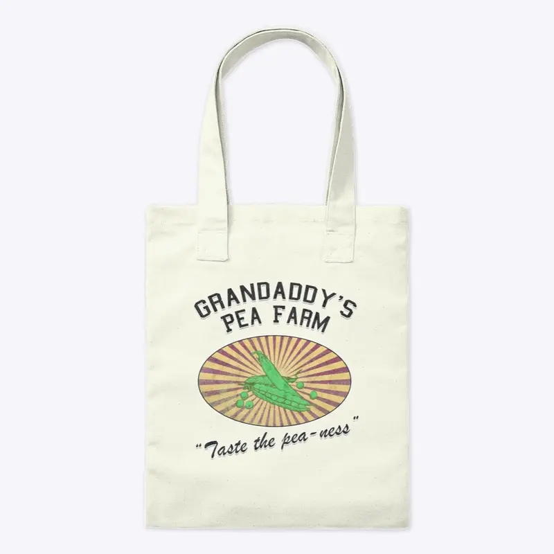 Grandaddy's Pea Farm – tote bag